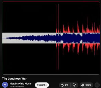 Loudness war video